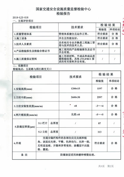 检测报告